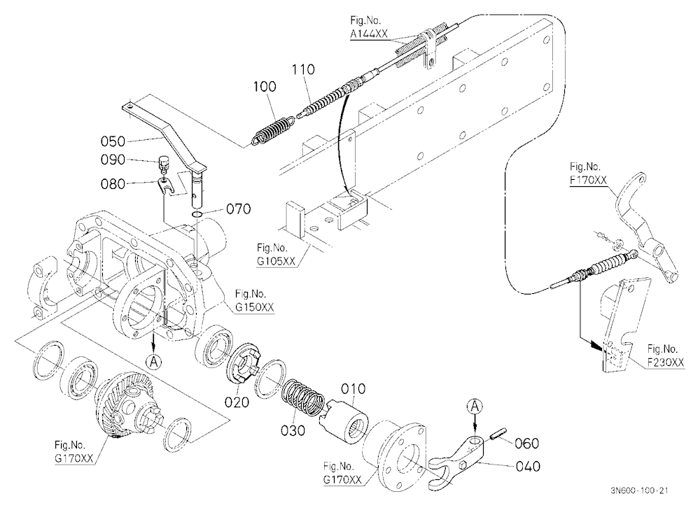 Front Differential Lock Clutch