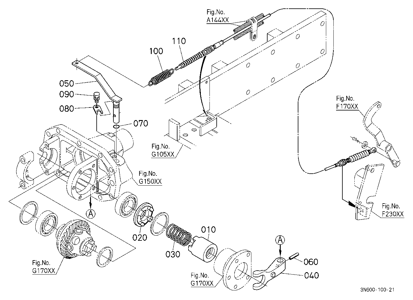 Front Differential Lock Clutch