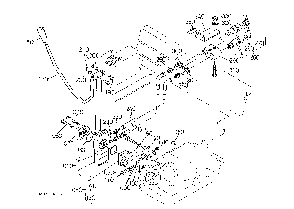 Auxiliary Control Valve (Scd/First) [A][Option]