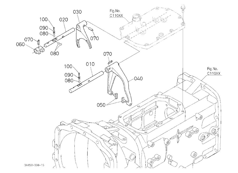 Main Gear Shift Fork