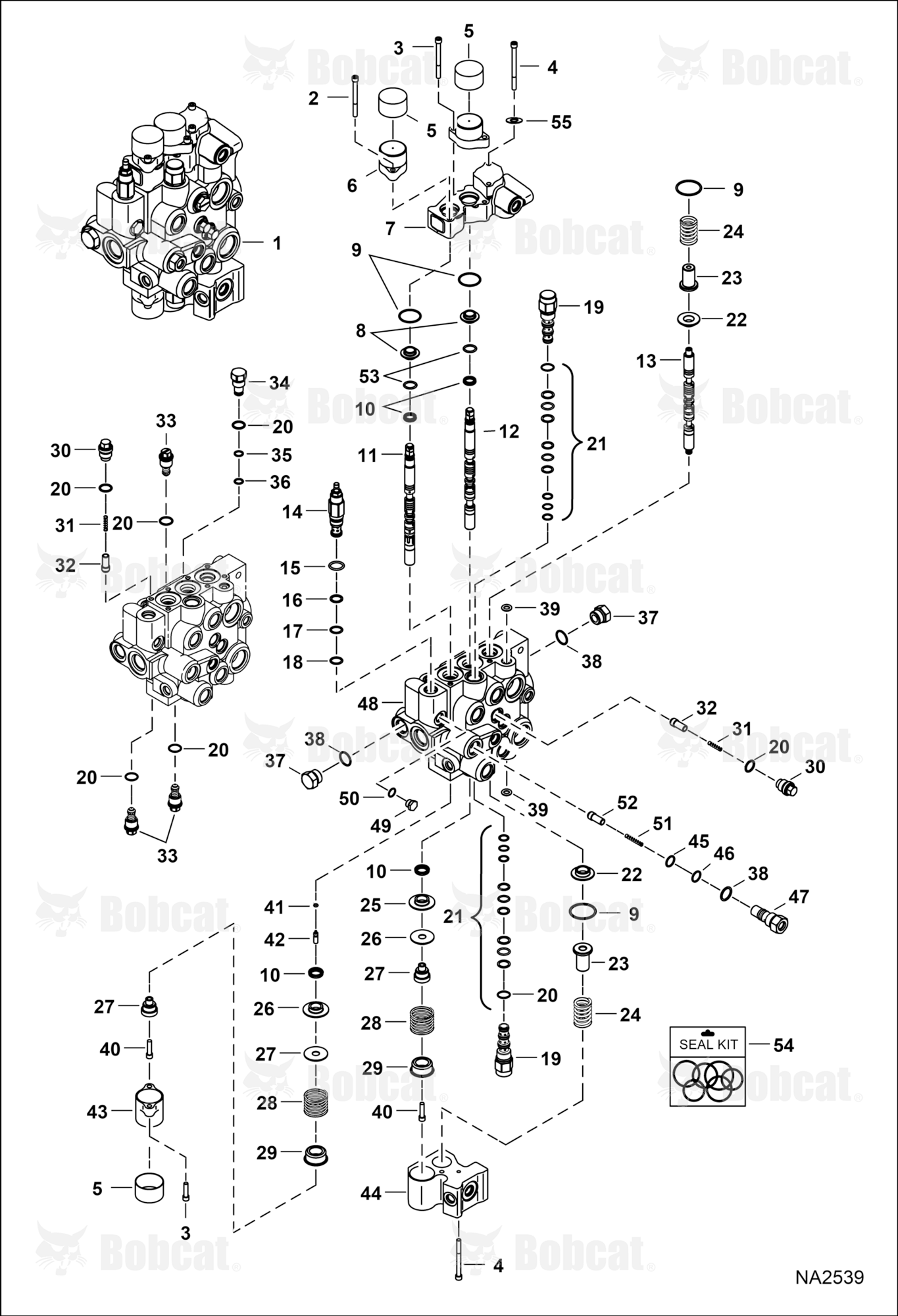 Hydraulic Control Valve (ACS/AHC/SJC) (Service Valve)