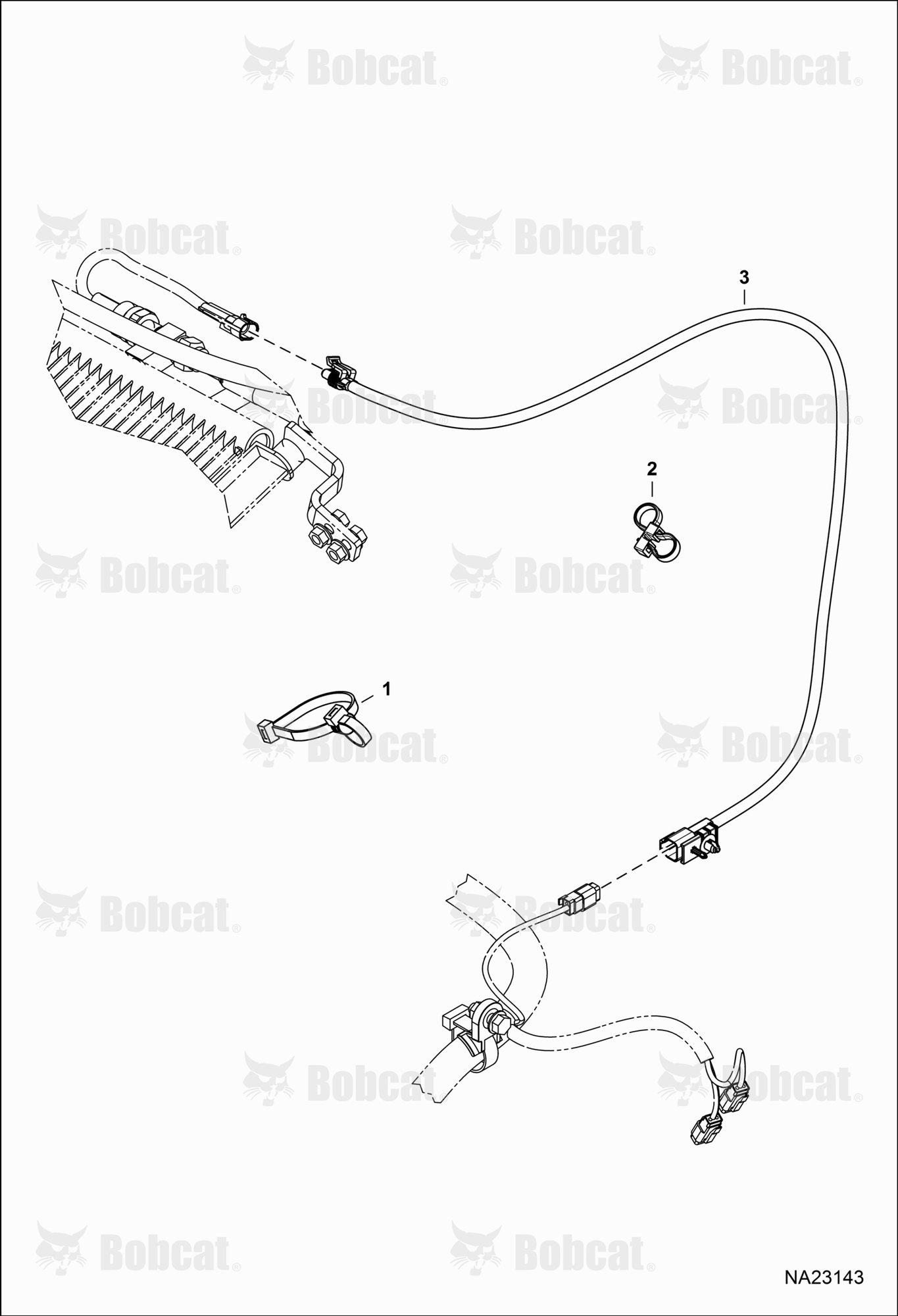 Engine Electrical Circuitry (HVAC Harness)