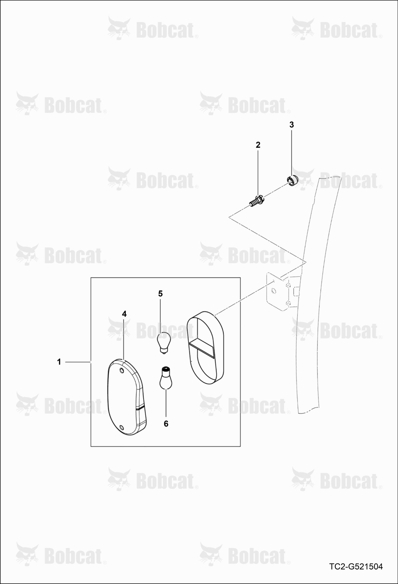Front Combination Lamp Group