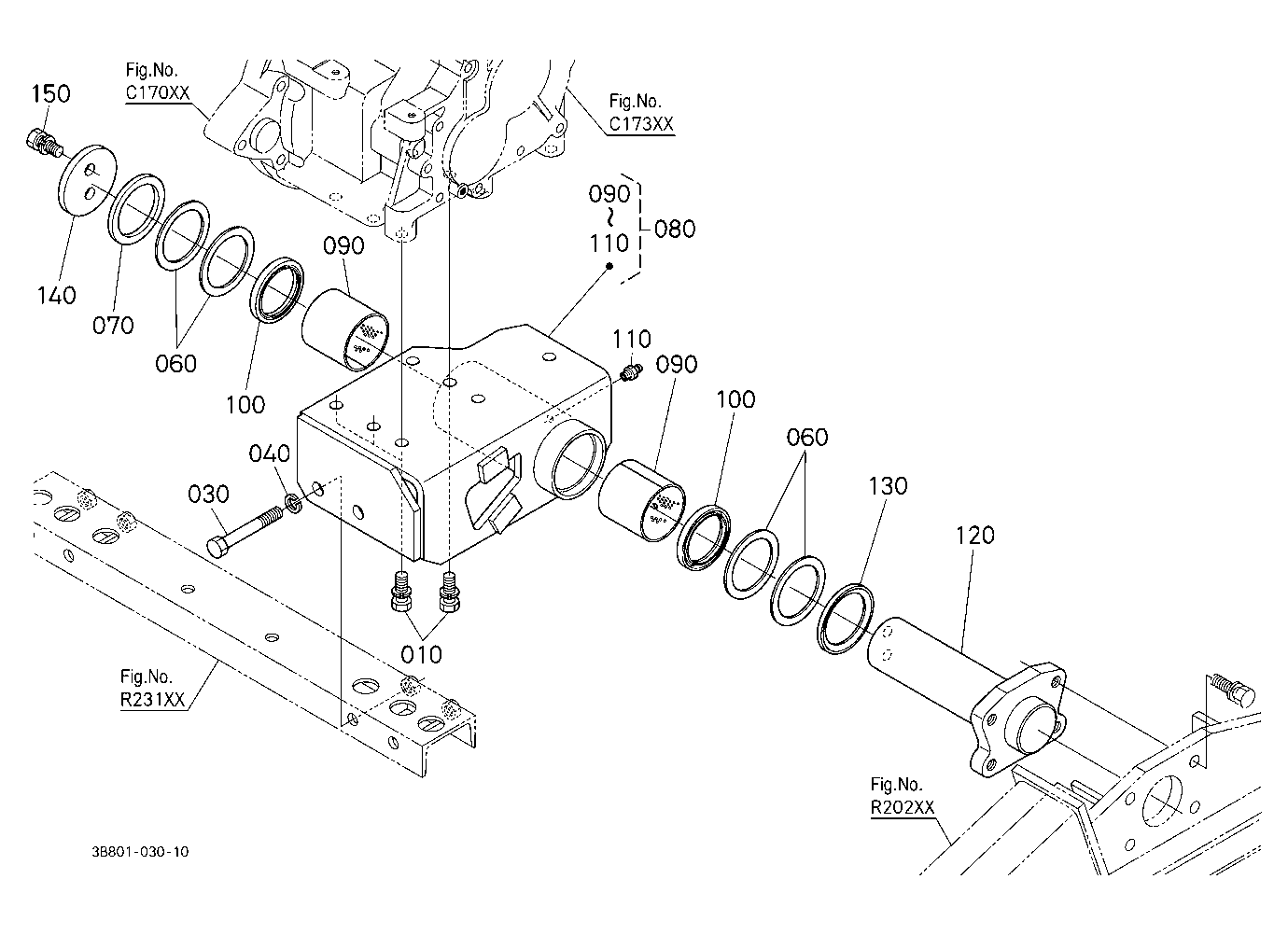 Shaking Bracket Lh (Power Crawler)