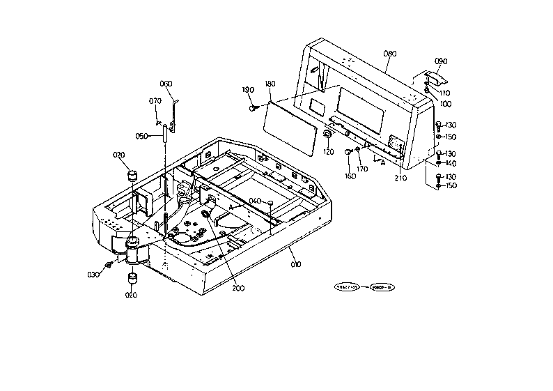 Swivel Frame [Kh-66(H) Kta(Rops) Kcl] [Kh-91(H)]