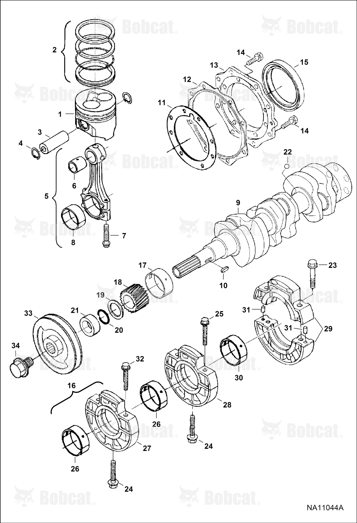 Piston & Crankshaft