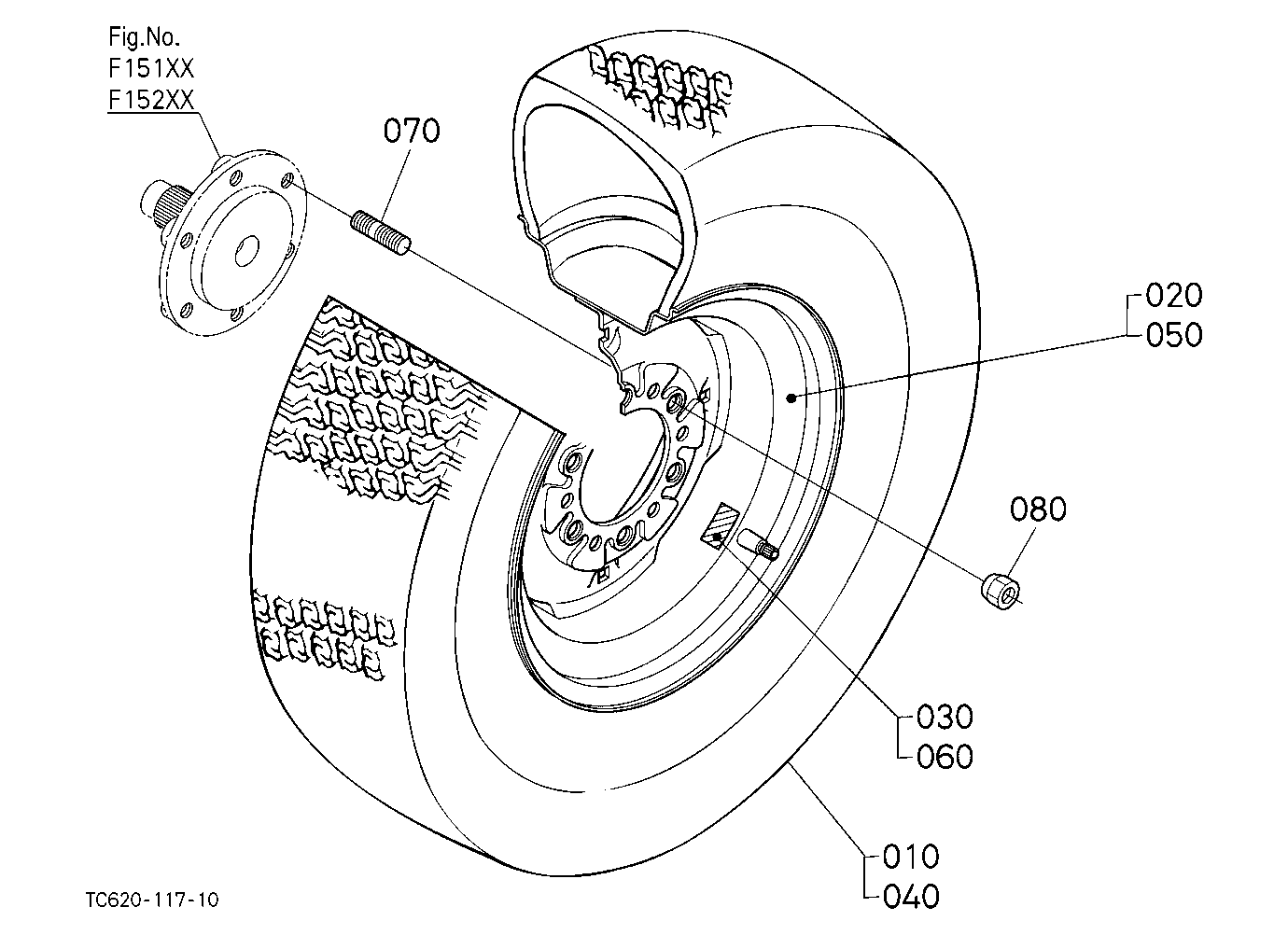 Front Wheel (27*8.50-15)
