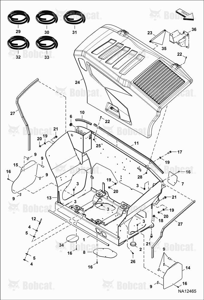 Engine Basket & Hood