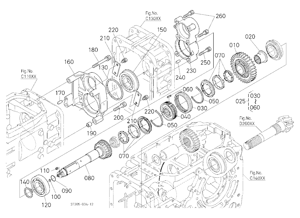 Range Gear Shaft