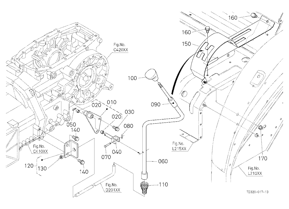 Main Gear Shift Lever