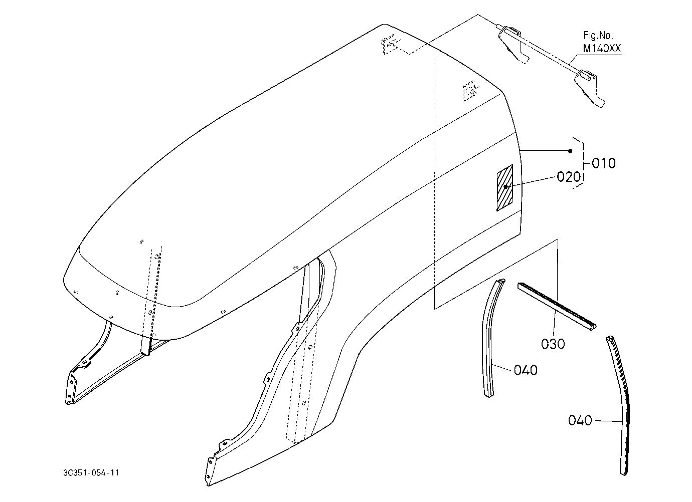 Hood(Bonnet) Upper