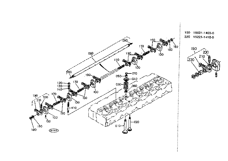 Valve And Rocker Arm