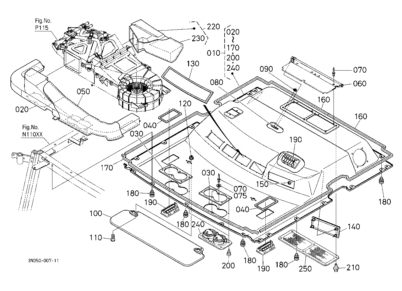 Inner Roof [Wider Cab Type]