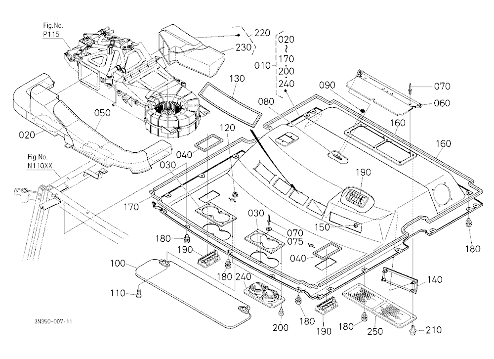 Inner Roof [Wider Cab Type]