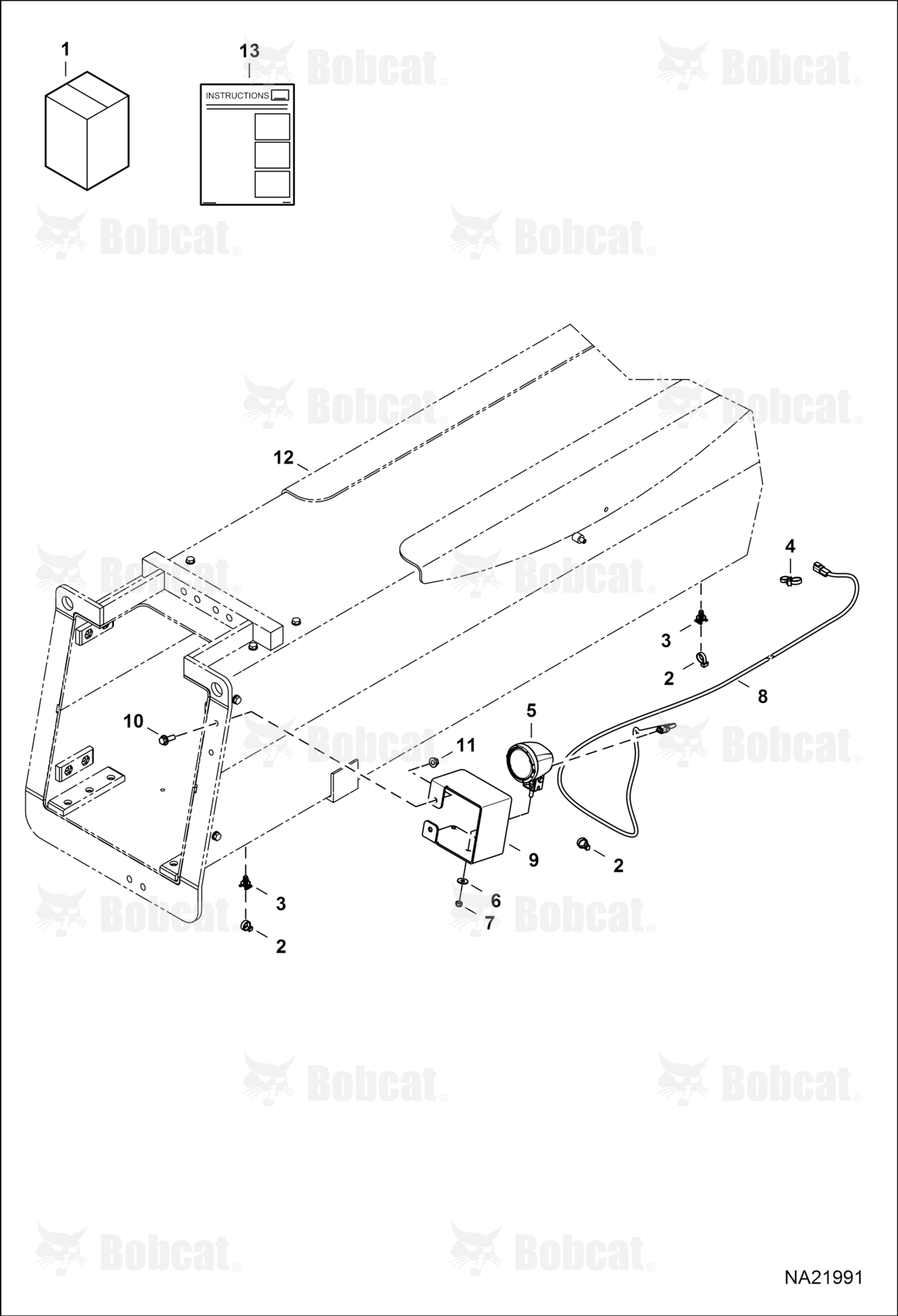 Boom Work Light Kit (LED)