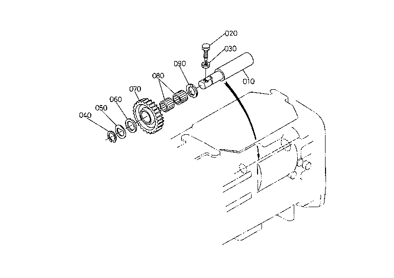 Back Idle Shaft