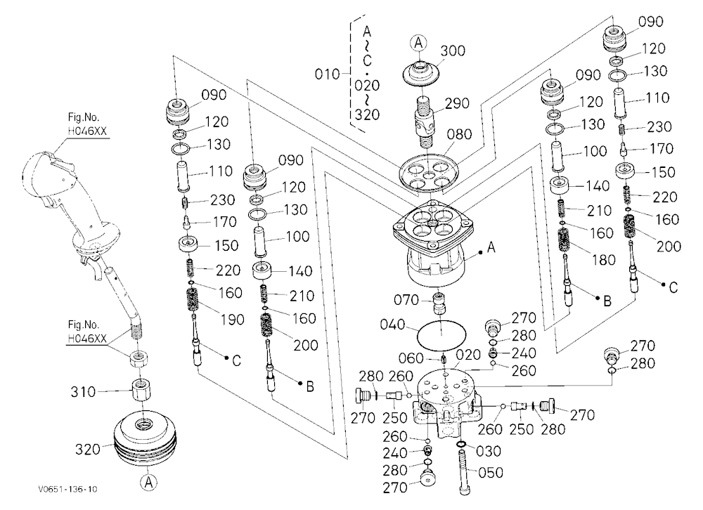 Pilot Valve (Left) [Component Parts]