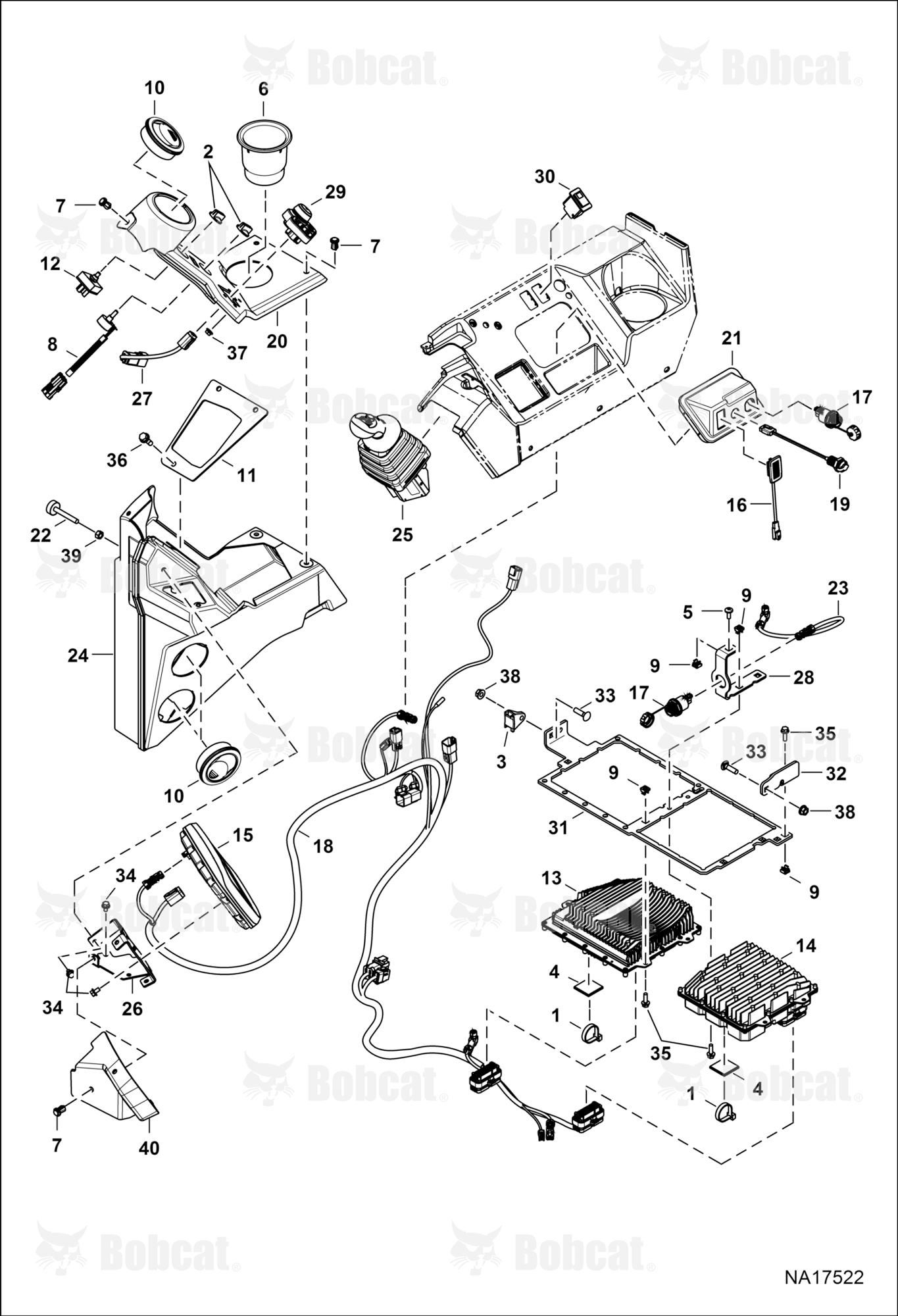Controls Electrical (7" Display) (Cab)