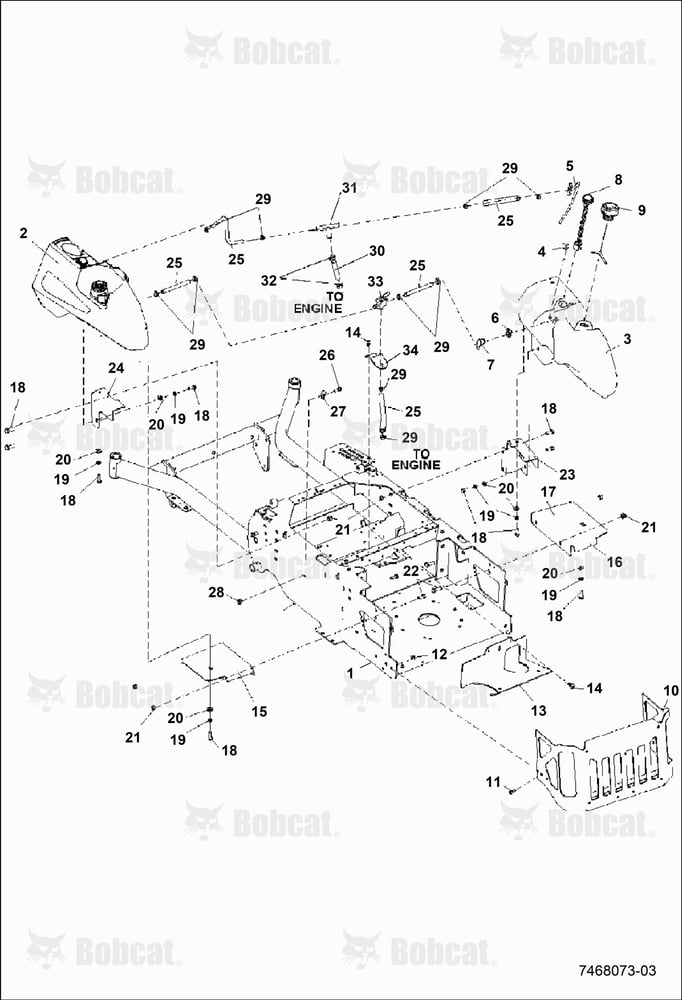 Bumper & Fuel Tanks