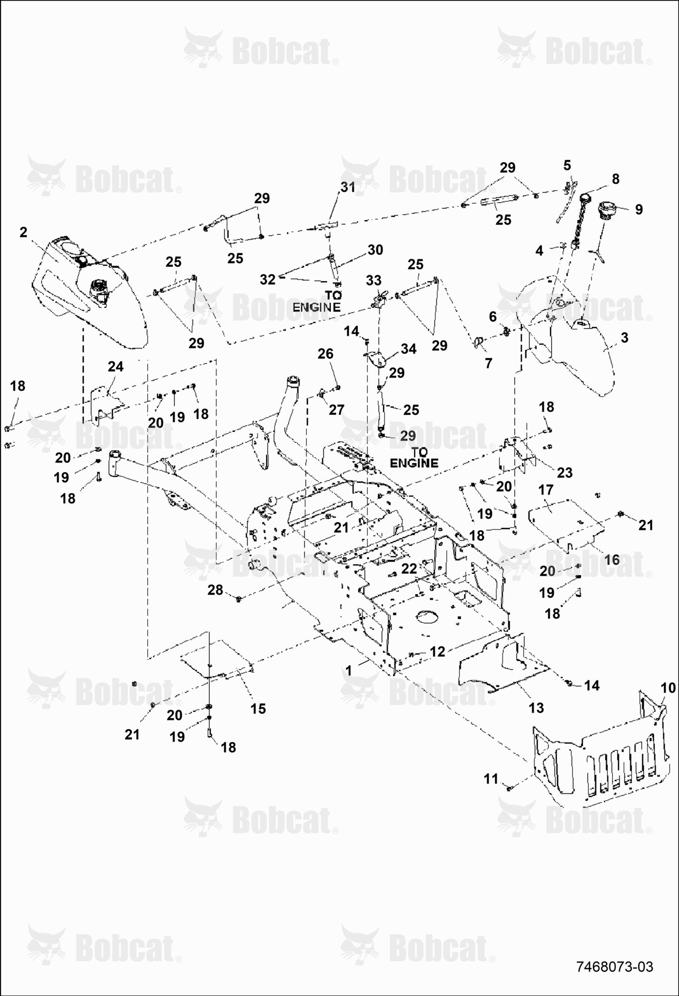 Bumper & Fuel Tanks