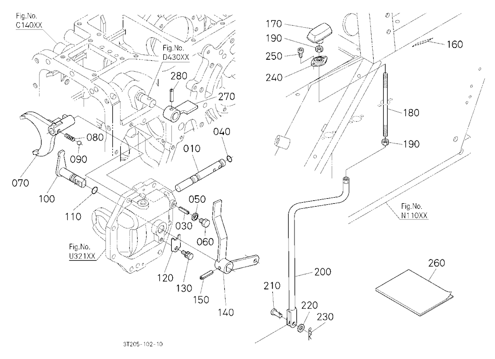 Creep Speed Kit 2 (Shift Fork/Lever) [Option]