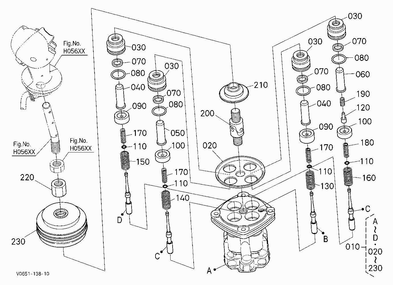 PILOT VALVE (RIGHT) [COMPONENT PARTS]