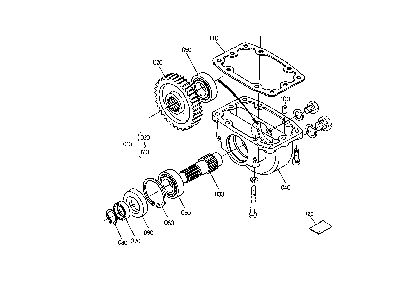 Front Drive Gear Kit [Option]