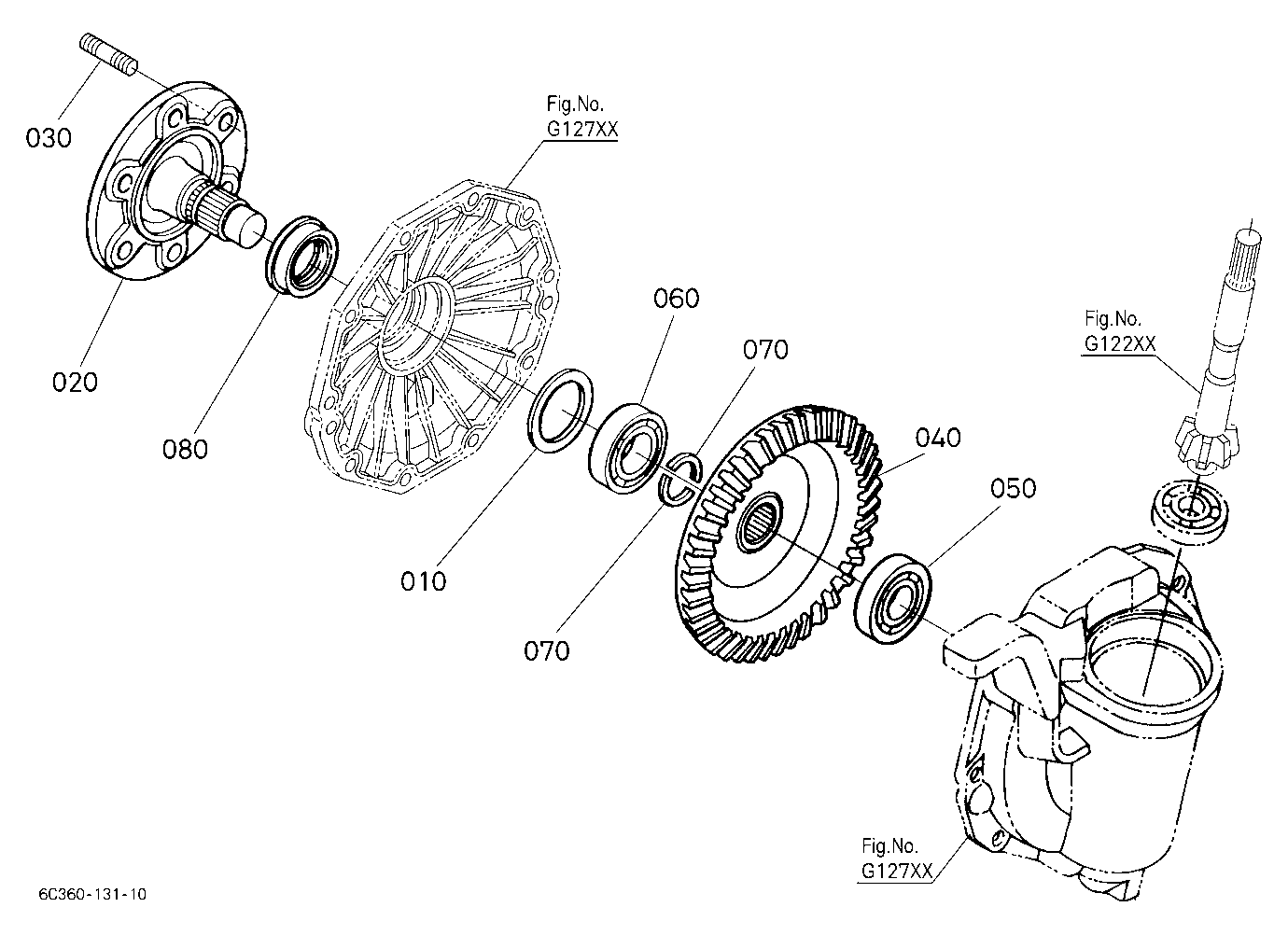 Front Axle Rh