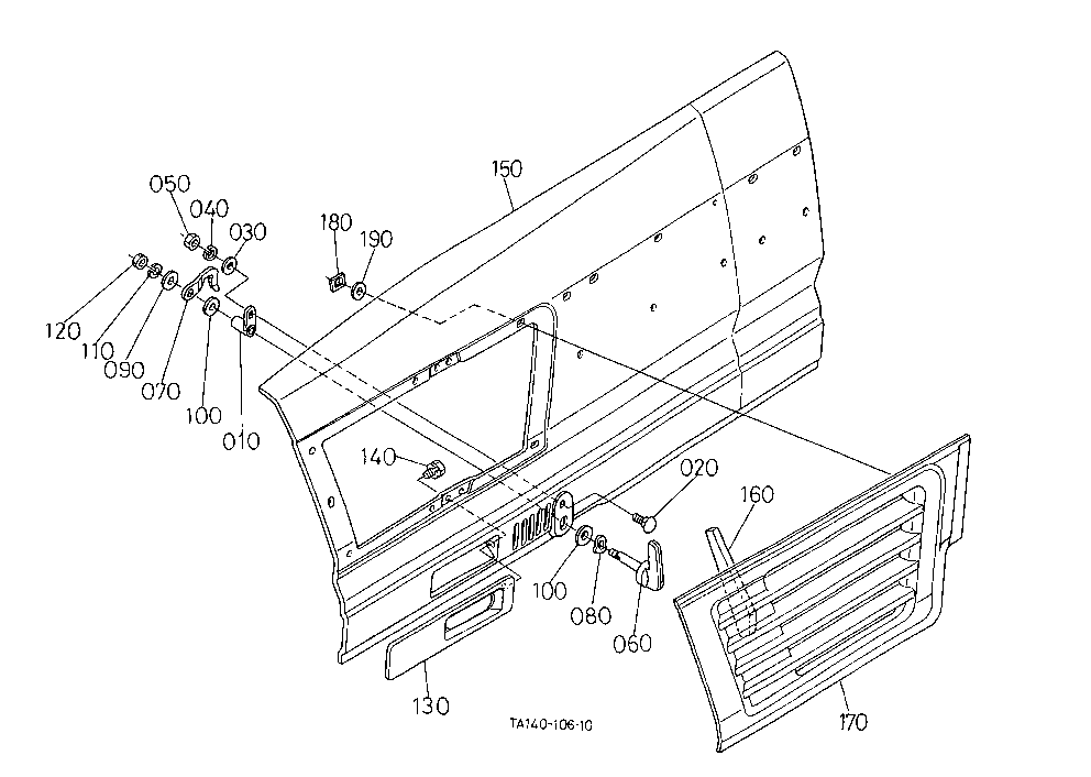 Hood(Bonnet) Side Lh
