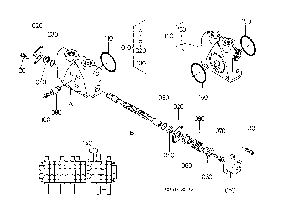Spool Section (Travel Rh)