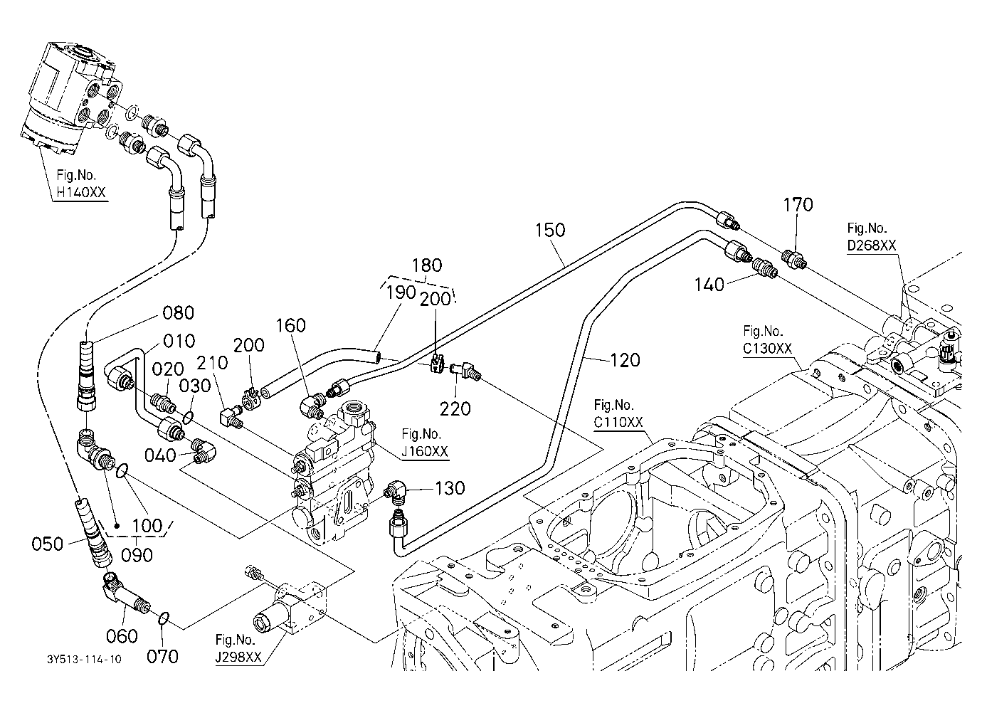 Hydraulic Oil Line (Steering/Pto) [Dtsc]