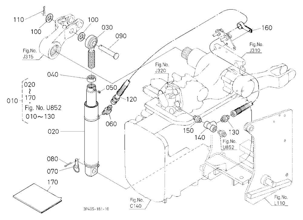 Assist Cylinder Kit Rh [Option]