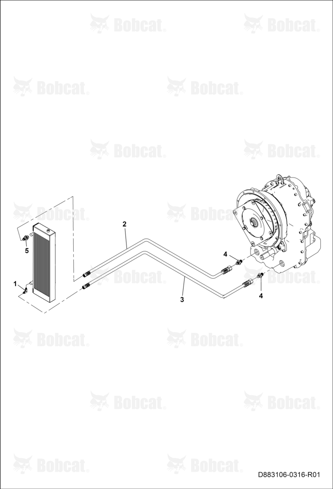 Transmission - Oil Cooler Circuit