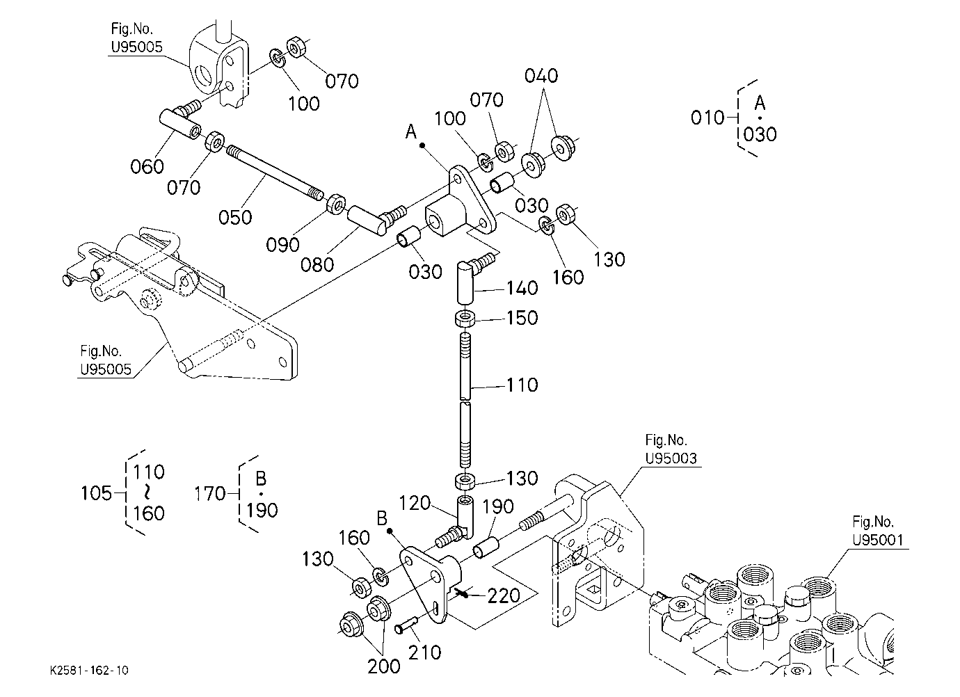 Front Control Valve Kit(Rod) [Option]