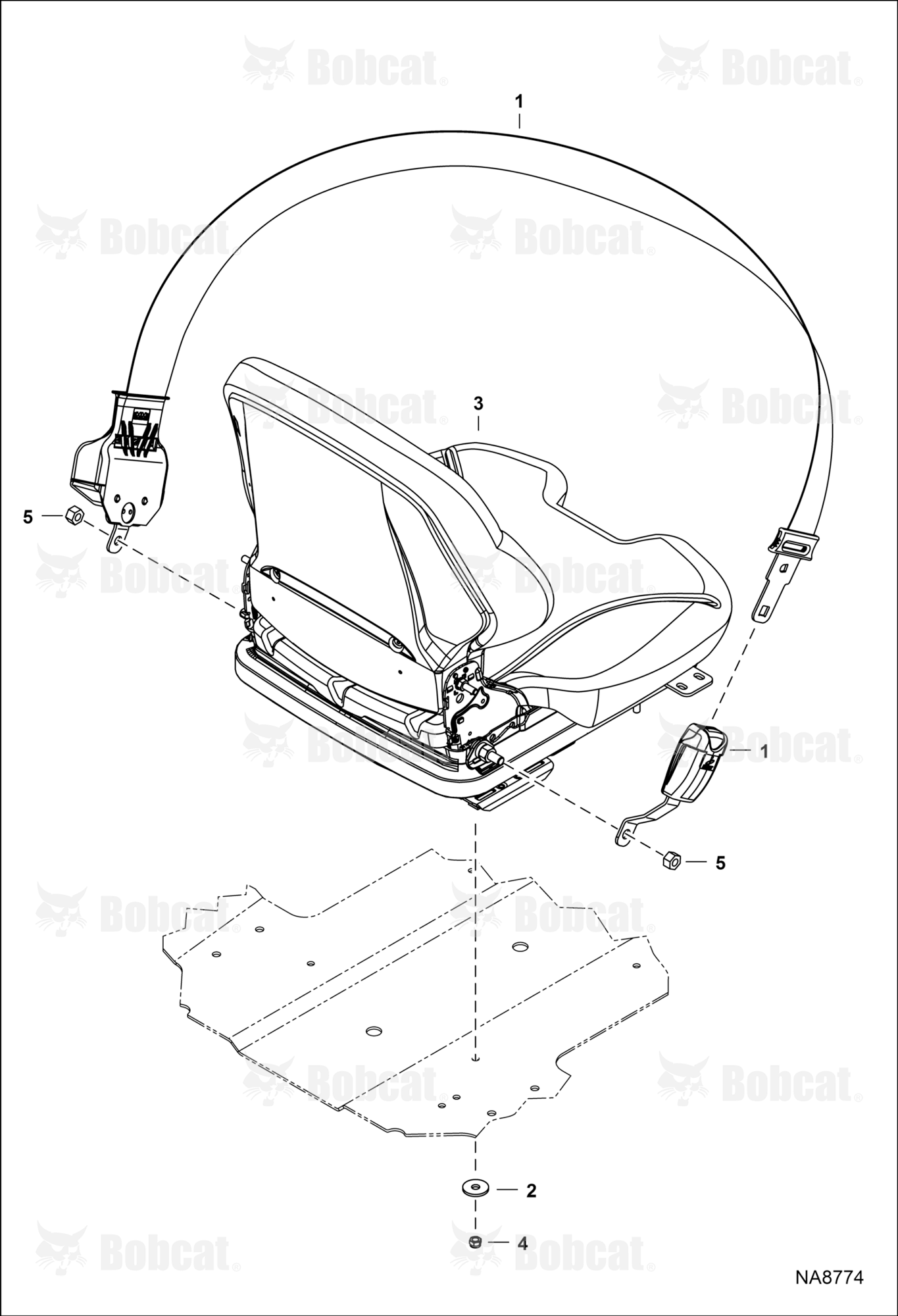 Seat & Seat Belt