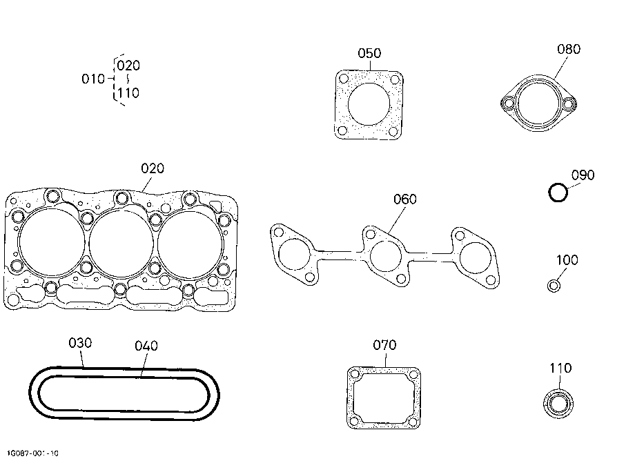 Upper Gasket Kit [Option]
