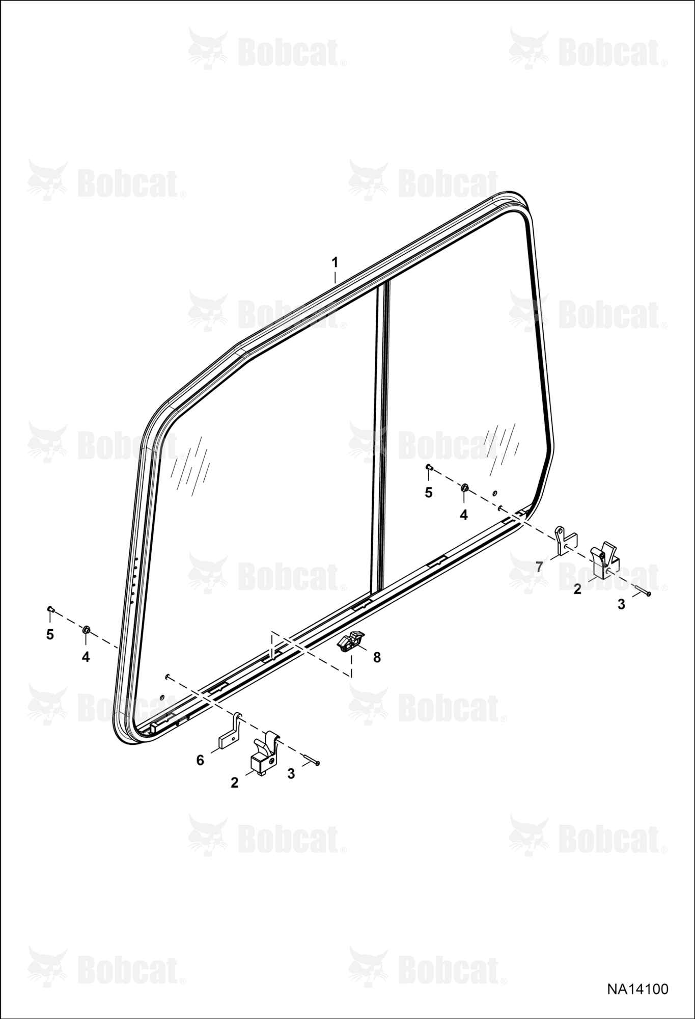 Operator CAB (RH Window)(Slider)