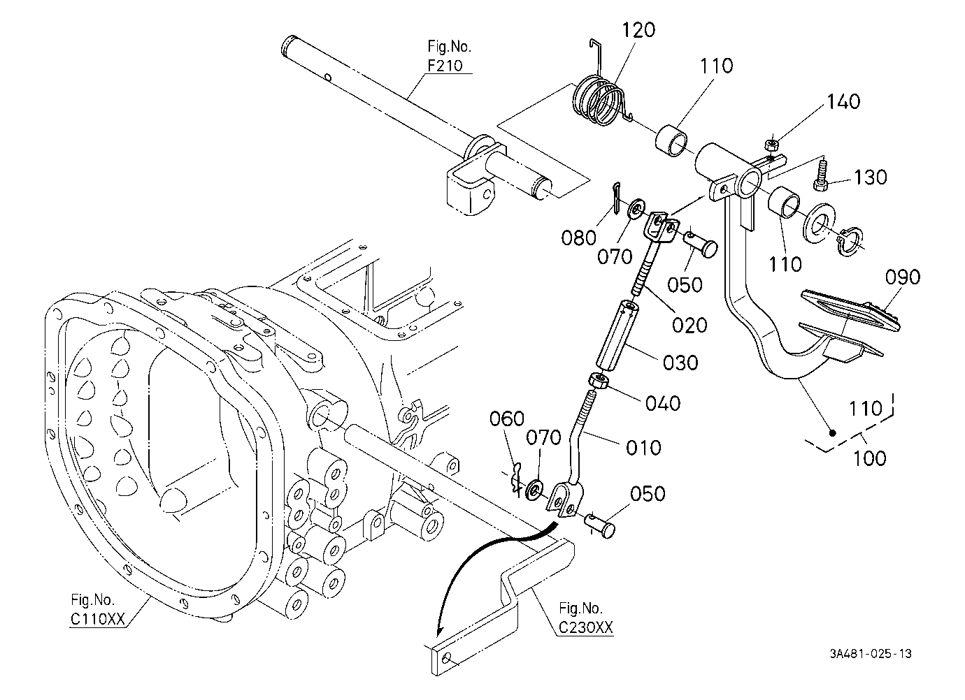 Clutch Pedal [Rops Type]
