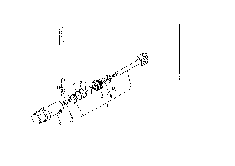 Steering Cylinder (Section Parts)