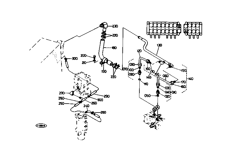 Oil Piping (3) (Return C/V Tank)