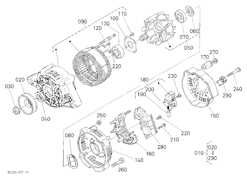 Alternator [Component Parts]