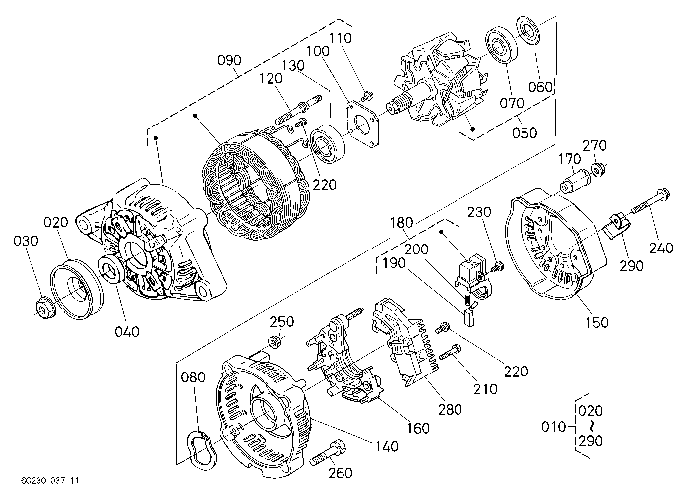 Alternator [Component Parts]
