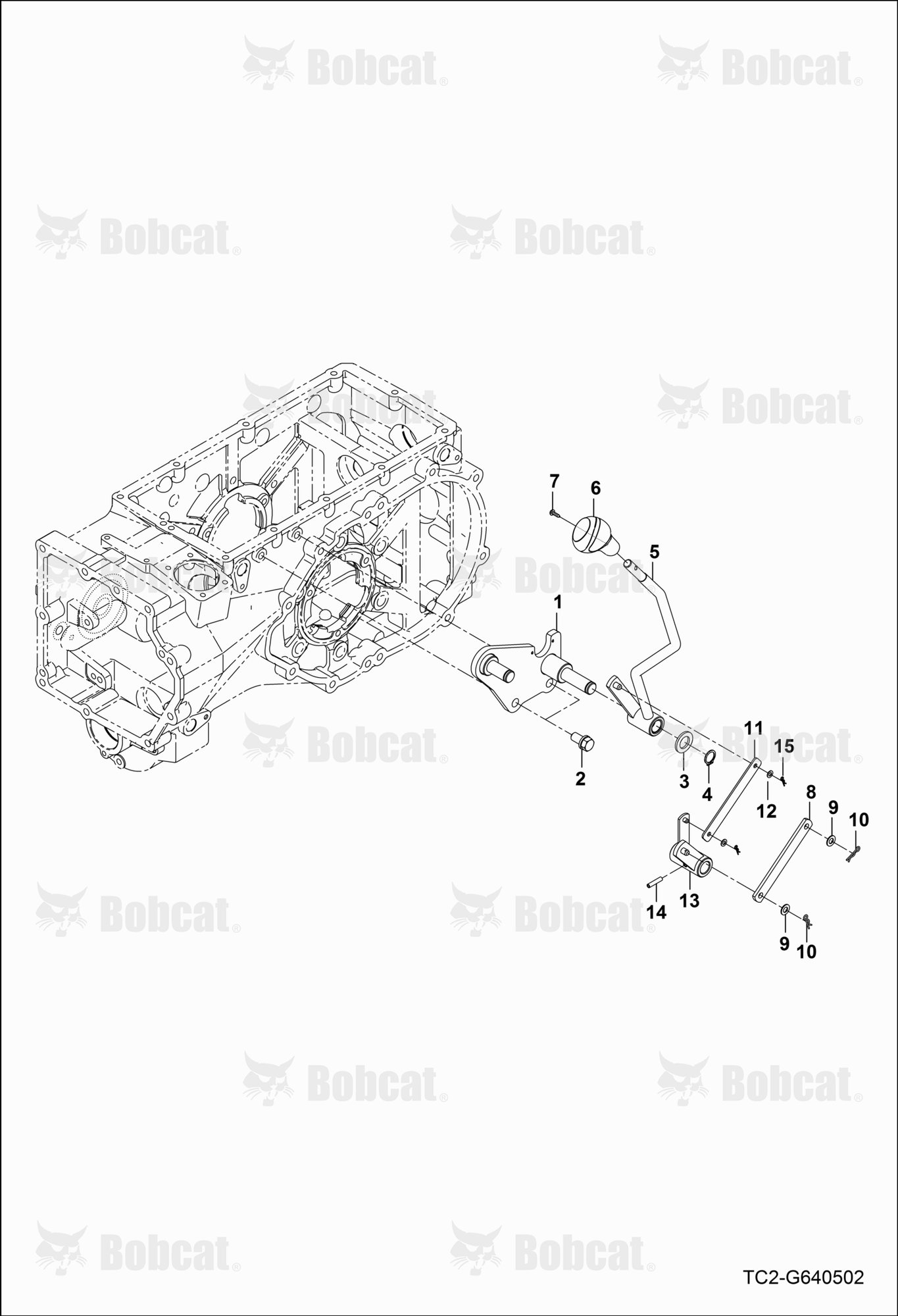 Range Shift Lever Group