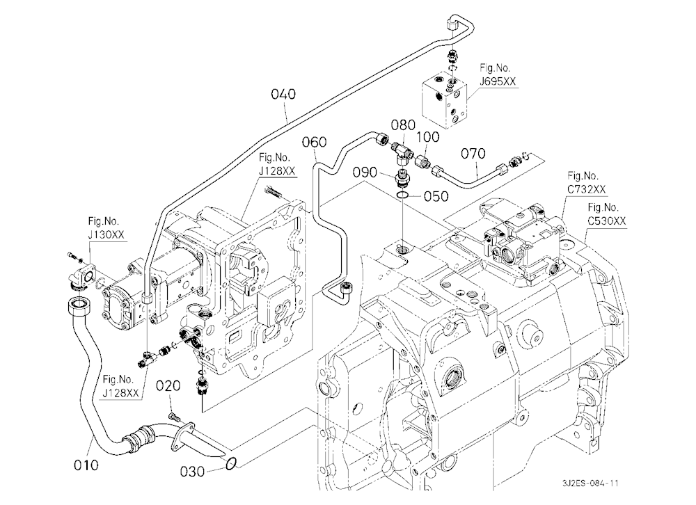 Hydraulic Oil Line (Transaxle)