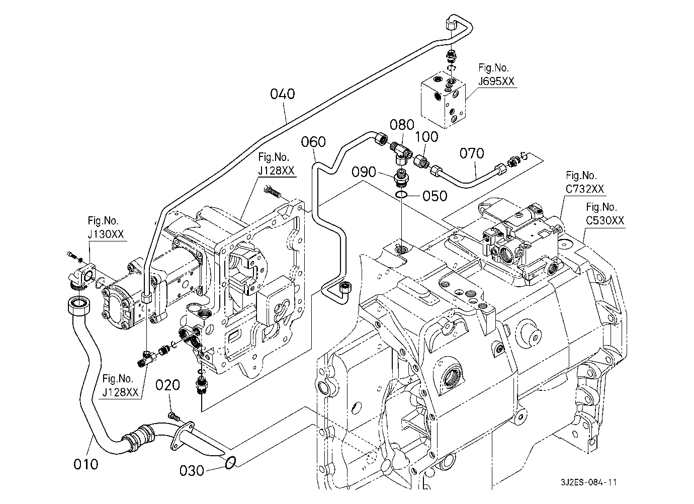 Hydraulic Oil Line (Transaxle)