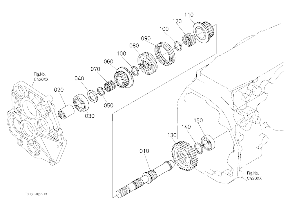 Range Gear Shaft