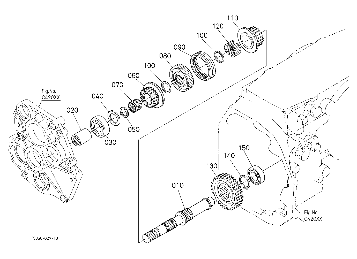 Range Gear Shaft