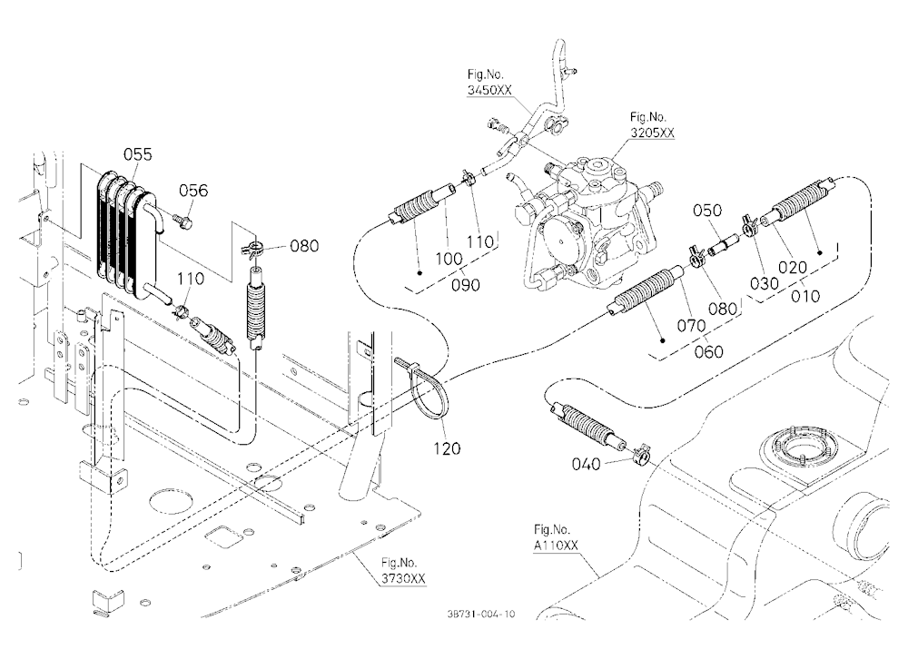 Fuel Pipe (Fuel Cooler)