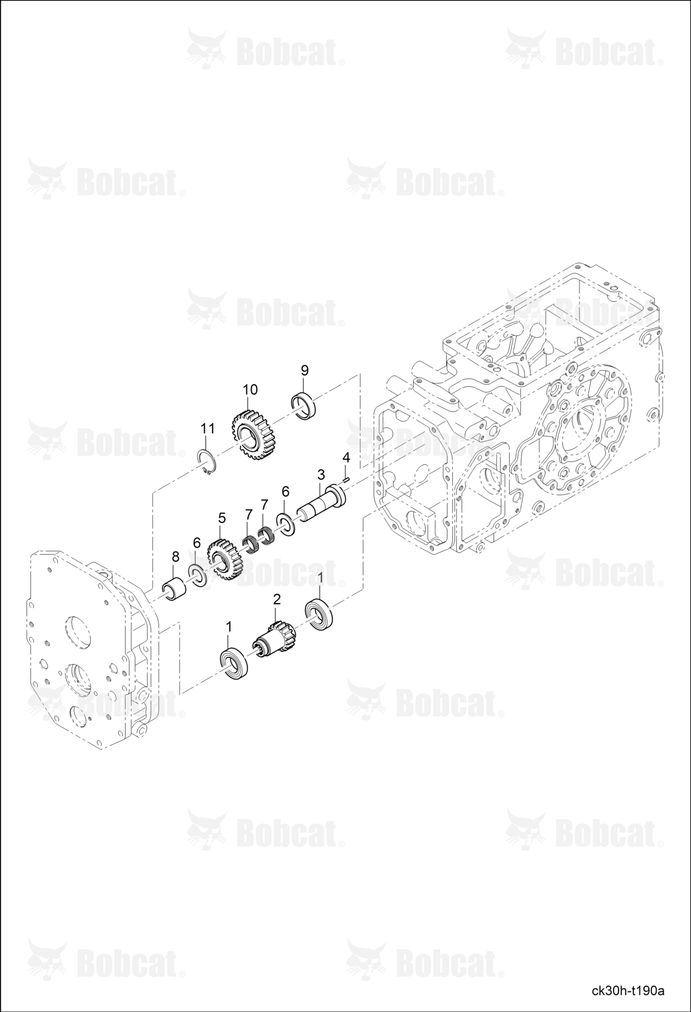 HST Output Shaft Group