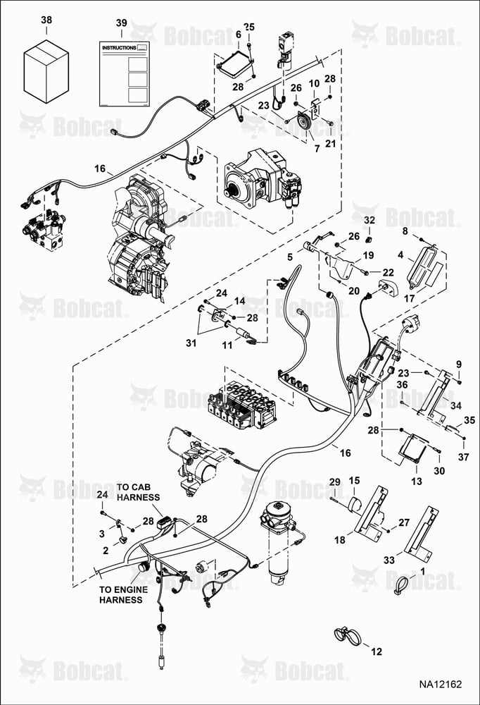 Frame Electrical Circuitry B41911001 - B41916000